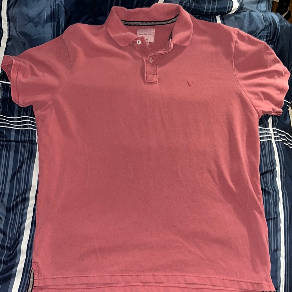 American Eagle Short Sleeve Polo